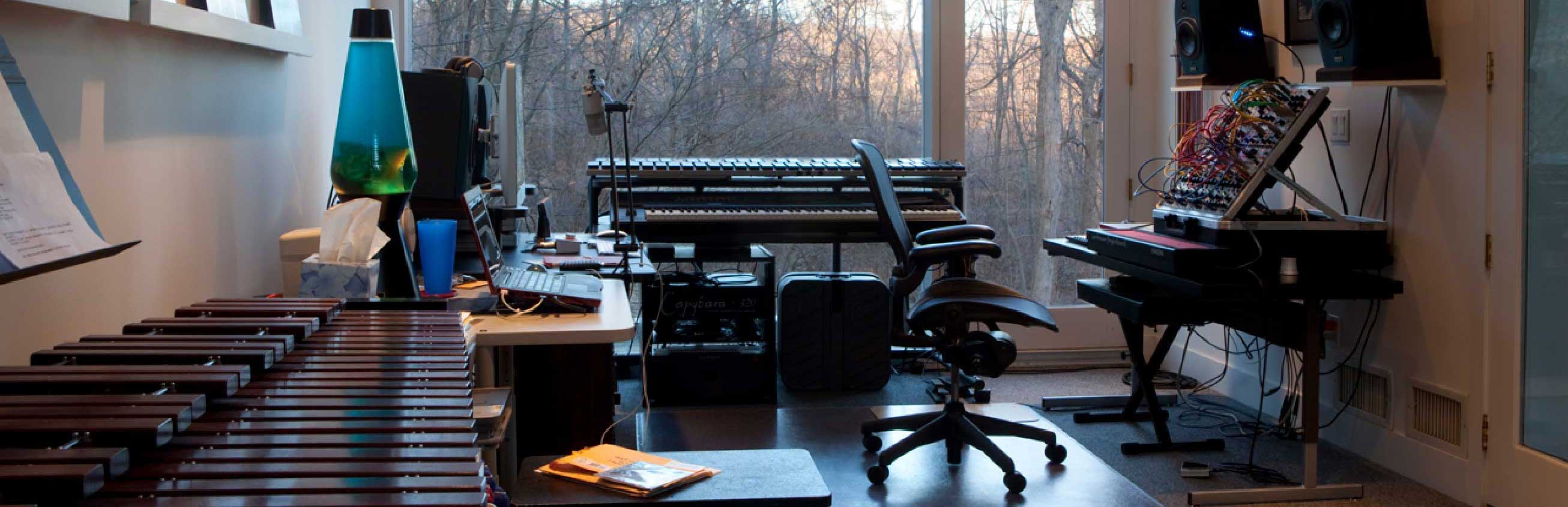 Richard's studio